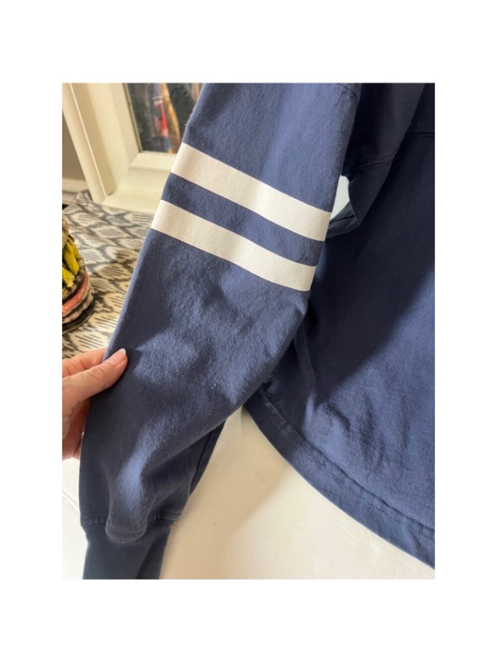Disney Parks Disneyland Resort Spirit Jersey Purple Blue Oversized Shirt Small. - Picture 5 of 7
